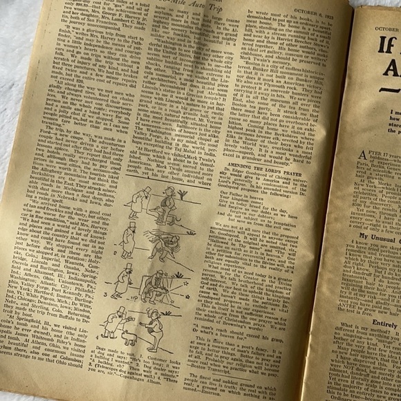 𝅺vintage 100 Year Old Newspaper “The Pathfinder” Newspaper Oct 6, 1923 - Picture 8 of 10